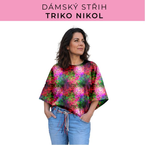 Dámský střih -  triko Nikol