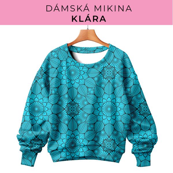 DÁMSKÝ střih - mikina Klára