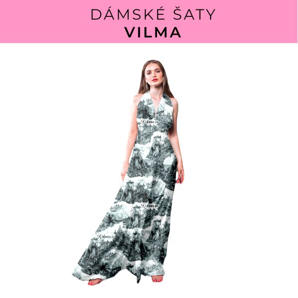 DÁMSKÝ střih - šaty Vilma