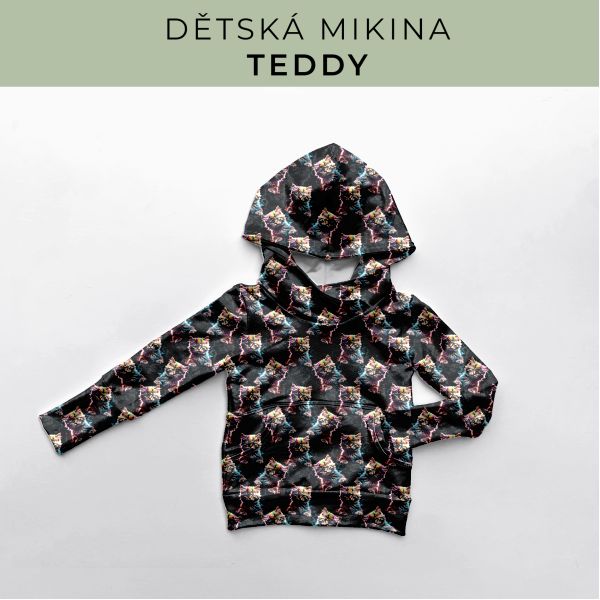 DĚTSKÝ střih - Mikina Teddy