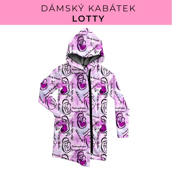 DÁMSKÝ střih - Kabátek Lotty