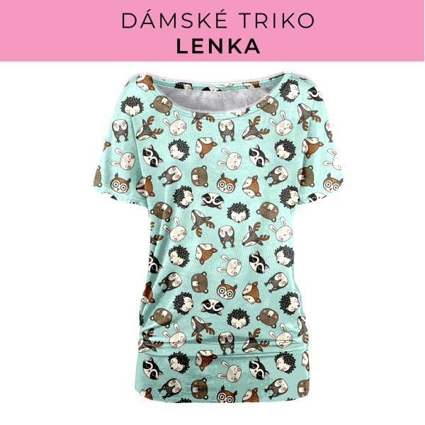 DÁMSKÝ střih - Triko Lenka