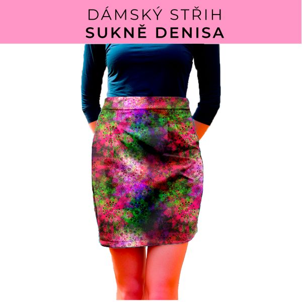 Dámský střih - Dámská sukně Denisa