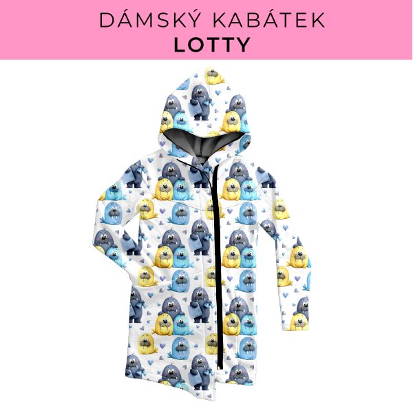 DÁMSKÝ střih - Kabátek Lotty