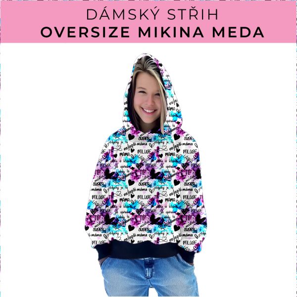 Dámský střih - mikina Meda