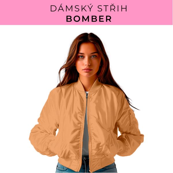 DÁMSKÝ střih - Bomber