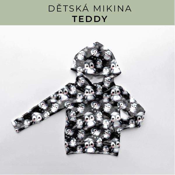DĚTSKÝ střih - Mikina Teddy