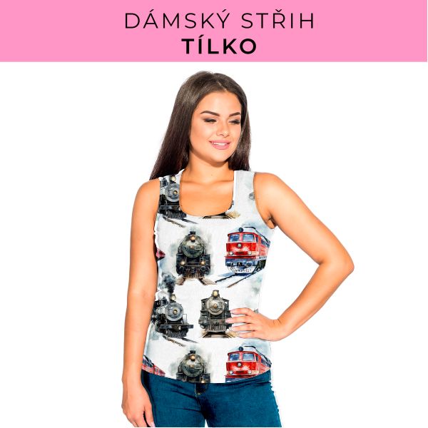 DÁMSKÝ střih - Tílko a kalhoty 