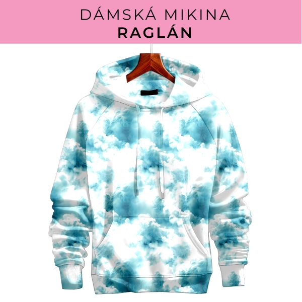 DÁMSKÝ střih - mikina raglán