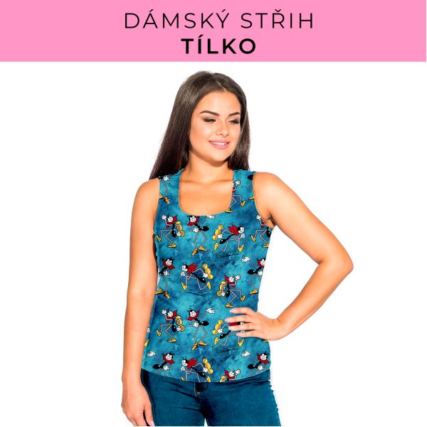 DÁMSKÝ střih - Tílko a kalhoty 