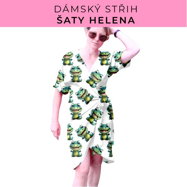 Dámský střih na šaty  Helena