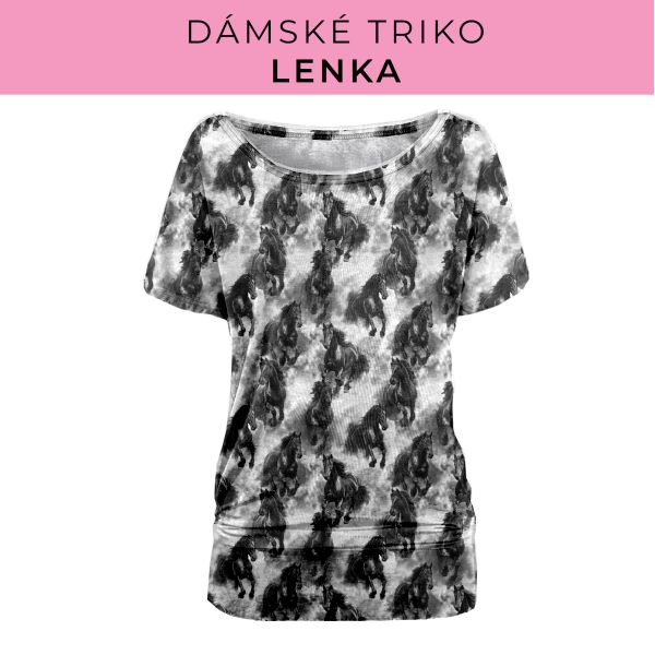 DÁMSKÝ střih - Triko Lenka