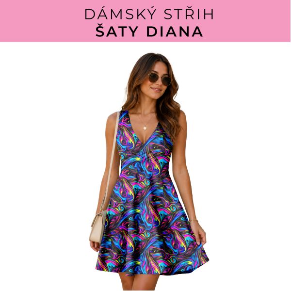 Dámský střih - šaty Diana