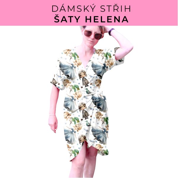 Dámský střih na šaty  Helena