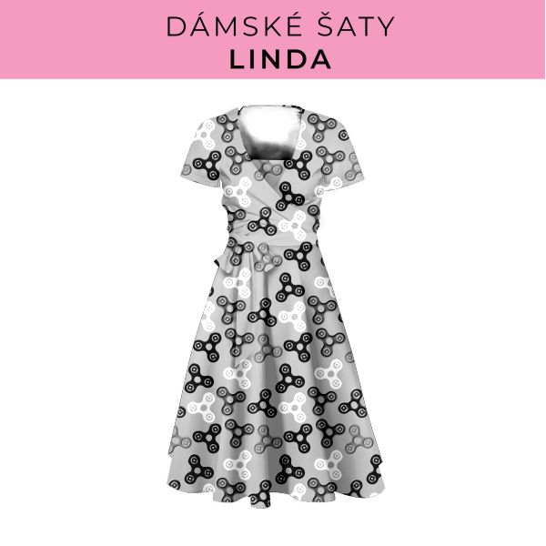 DÁMSKÝ střih - šaty Linda