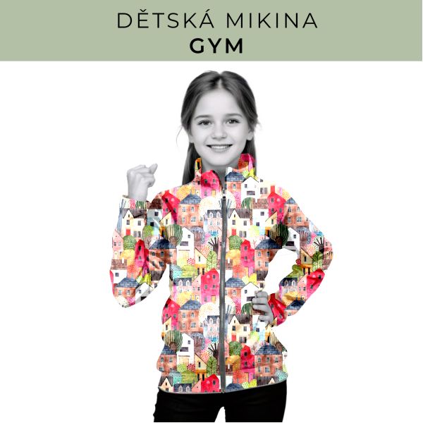 Dětská střih - mikina GYM