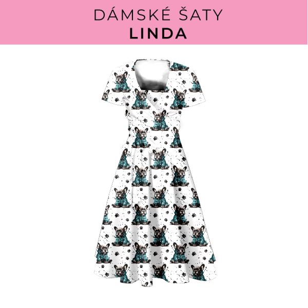 DÁMSKÝ střih - šaty Linda