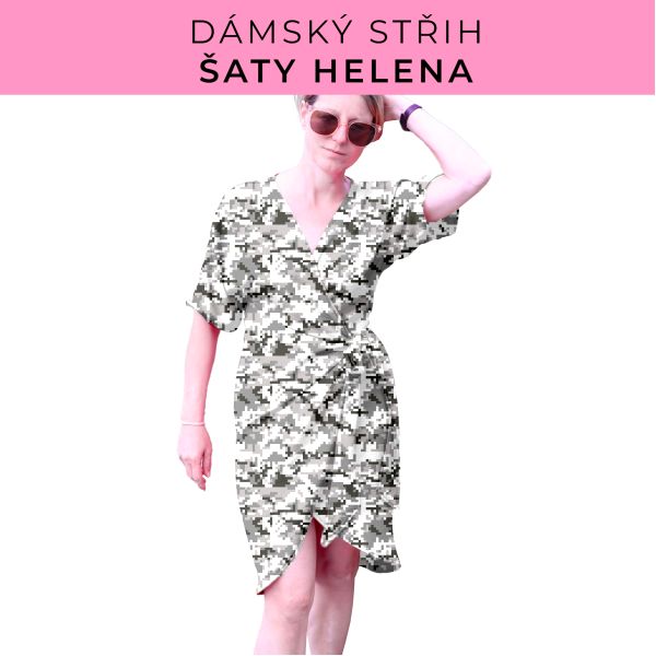 Dámský střih na šaty  Helena