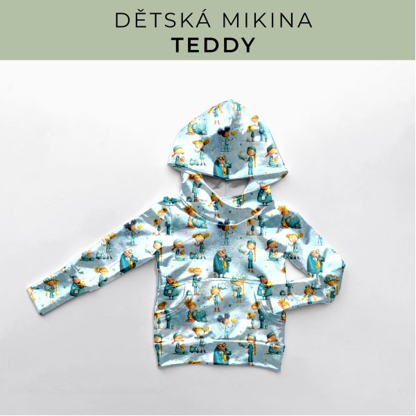 DĚTSKÝ střih - Mikina Teddy