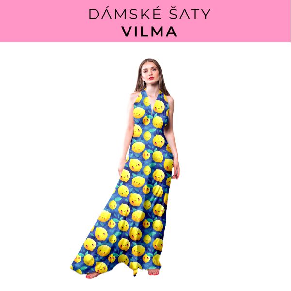 DÁMSKÝ střih - šaty Vilma