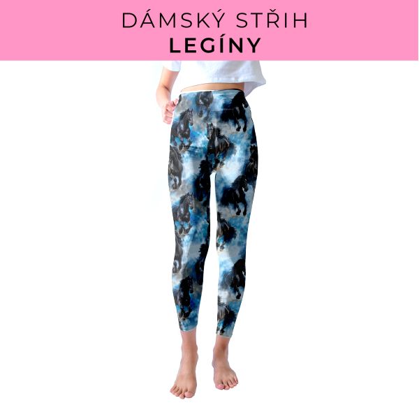 DÁMSKÝ střih - legíny SPORT - SLIM FIT