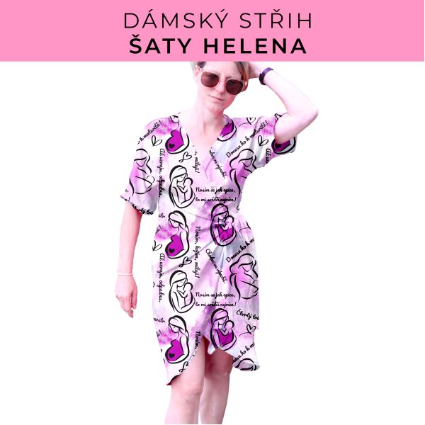 Dámský střih na šaty  Helena