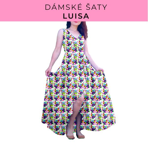 DÁMSKÝ střih - šaty Luisa