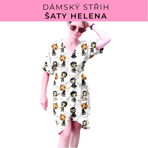 Dámský střih na šaty  Helena