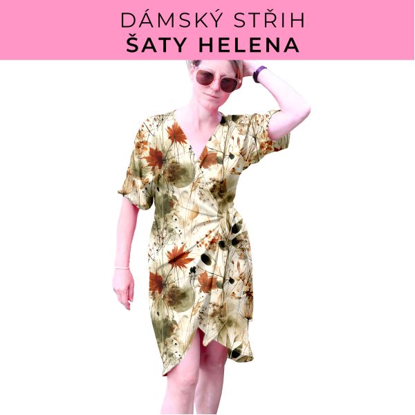 Dámský střih na šaty  Helena