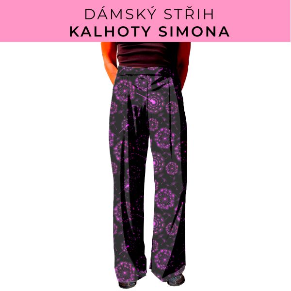 Dámský střih - kalhoty Simona