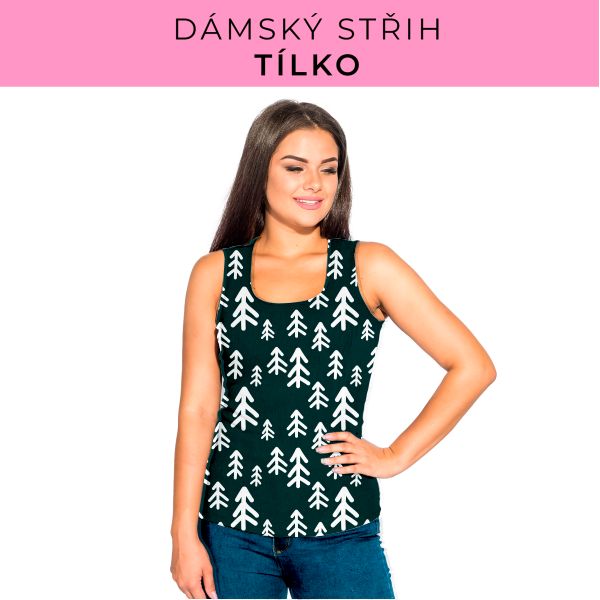 DÁMSKÝ střih - Tílko a kalhoty 