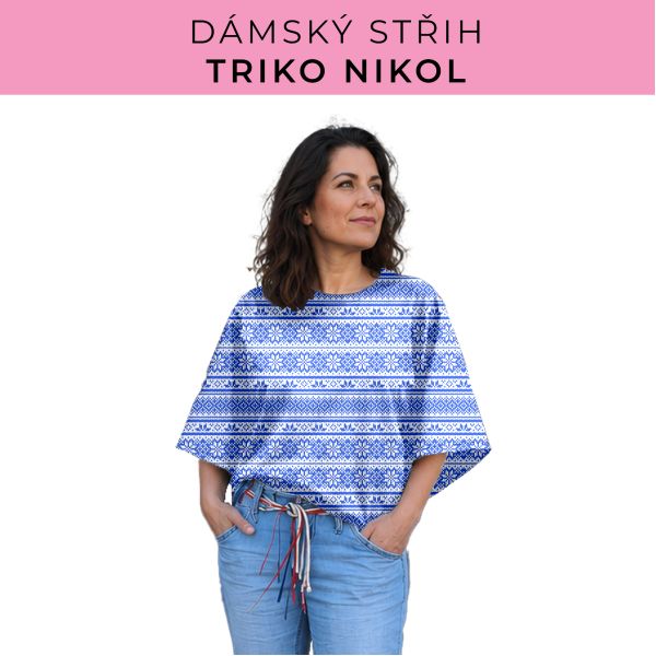 Dámský střih -  triko Nikol