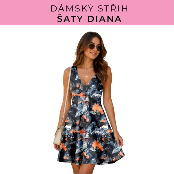 Dámský střih - šaty Diana