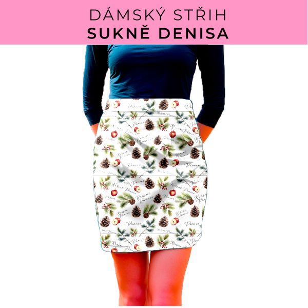 Dámský střih - Dámská sukně Denisa