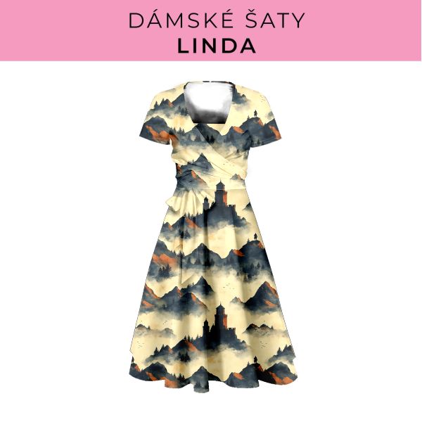 DÁMSKÝ střih - šaty Linda