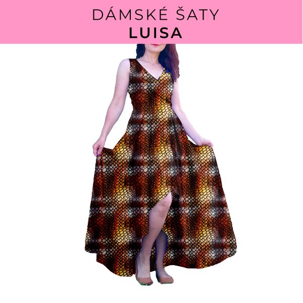 DÁMSKÝ střih - šaty Luisa