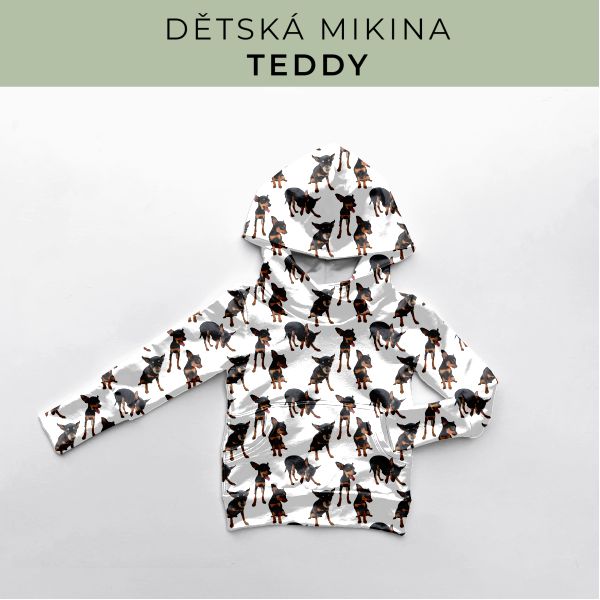 DĚTSKÝ střih - Mikina Teddy