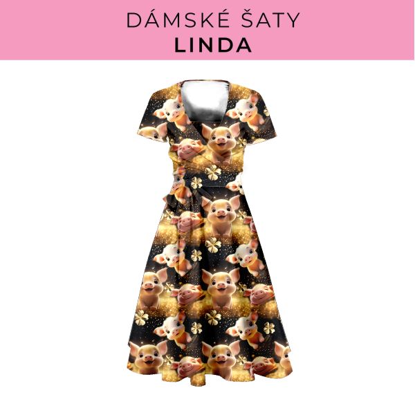 DÁMSKÝ střih - šaty Linda