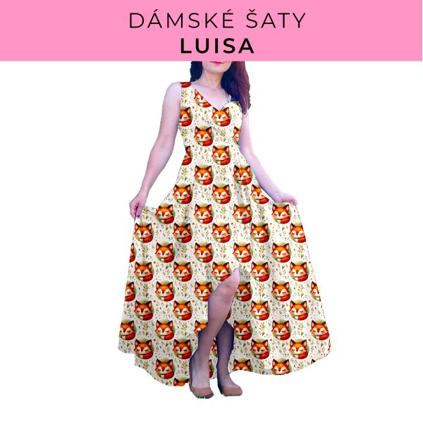 DÁMSKÝ střih - šaty Luisa
