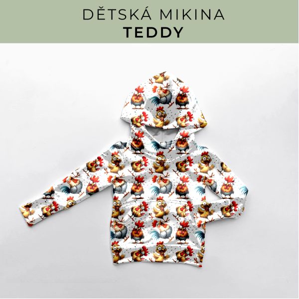 DĚTSKÝ střih - Mikina Teddy