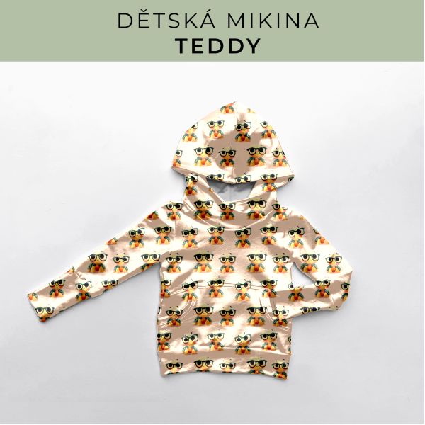 DĚTSKÝ střih - Mikina Teddy