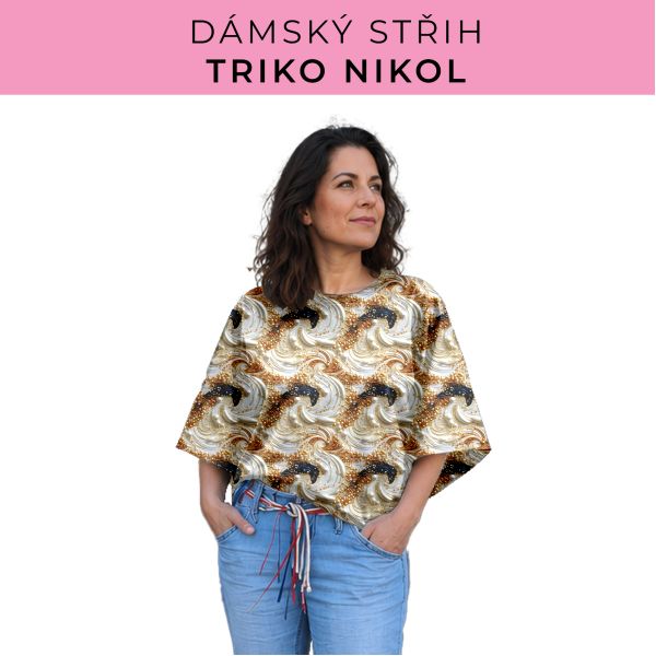 Dámský střih -  triko Nikol