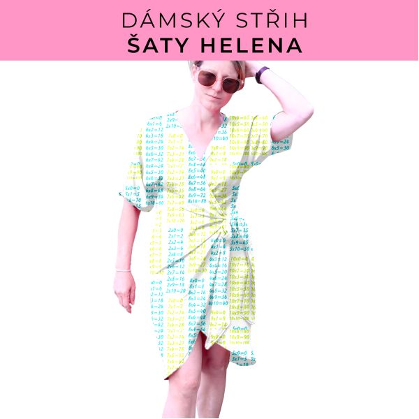 Dámský střih na šaty  Helena