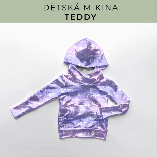 DĚTSKÝ střih - Mikina Teddy