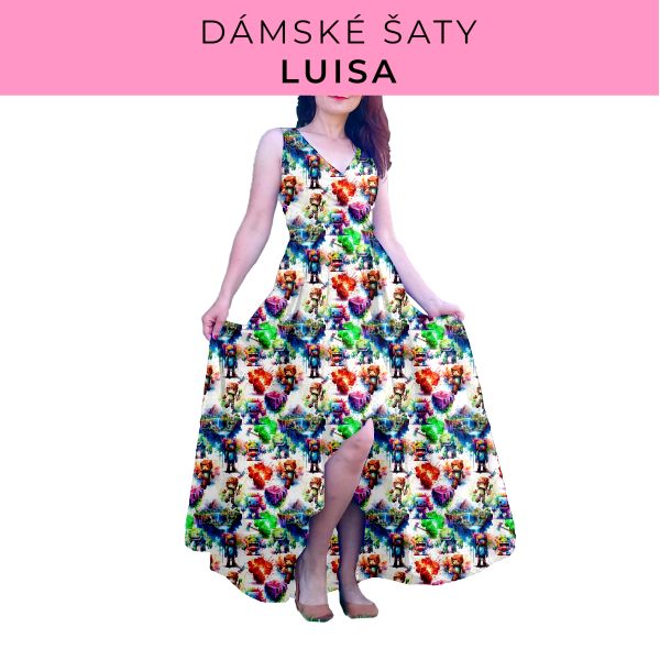 DÁMSKÝ střih - šaty Luisa
