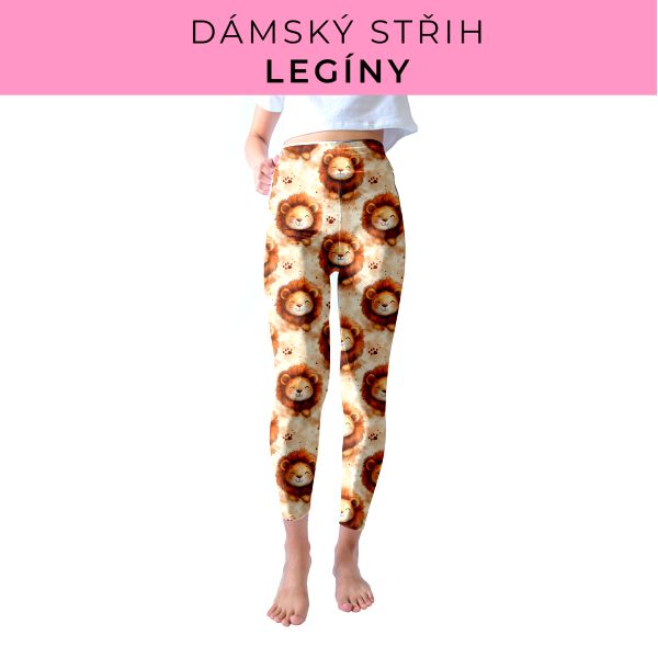DÁMSKÝ střih - legíny SPORT - SLIM FIT