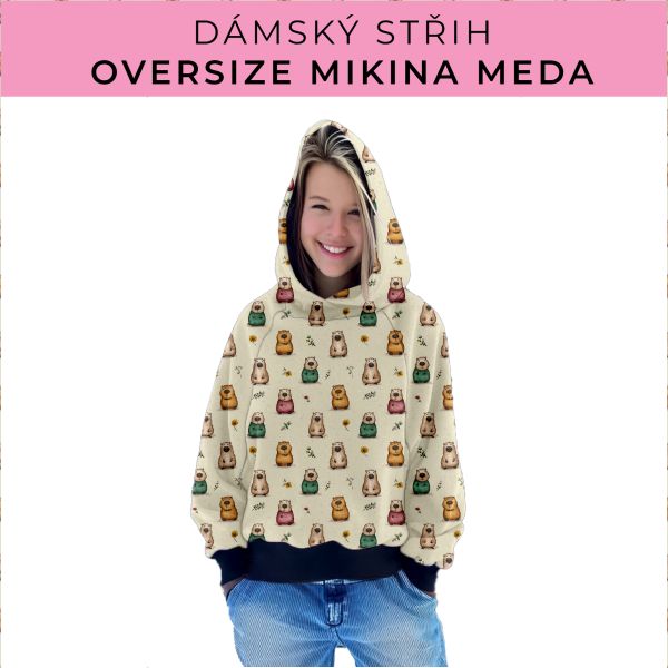 Dámský střih - mikina Meda