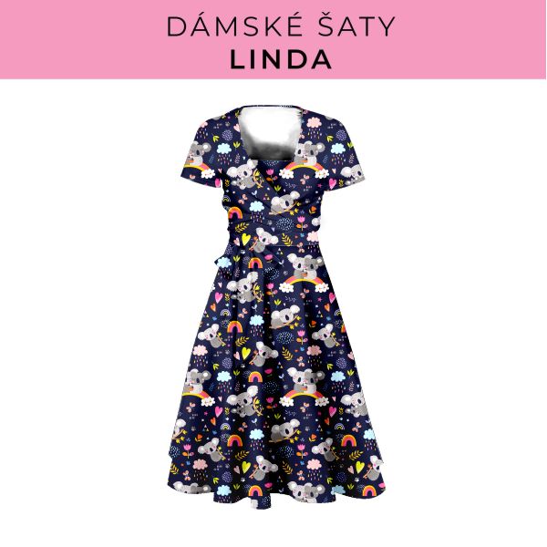 DÁMSKÝ střih - šaty Linda