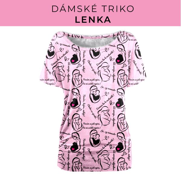 DÁMSKÝ střih - Triko Lenka