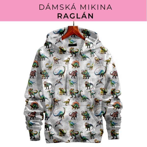 DÁMSKÝ střih - mikina raglán
